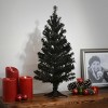 2' Halloween Tinsel Tree Black - National Tree Company - 2 of 4