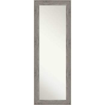 19" x 53" Regis Framed Full Length on the Door Mirror - Amanti Art