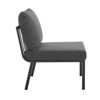 Modway Riverside Outdoor Patio Aluminum Armless Chair - 2 of 4