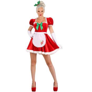 HalloweenCostumes.com Fun Costumes Womens Classic Mrs. Claus Costume