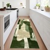 Modern Abstract Indoor Area Rug Low Pile Non Slip Soft Carpet For Living Room Bedroom Washable Foldable Rugs Office Rome Decor - 3 of 4
