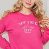 Simply Sage Market Women's Graphic Sweatshirt Embroidered New York City - 2 of 3