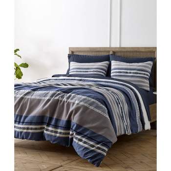 Blue Loom 3pc Leo Comforter Set Denim
