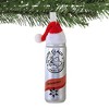 Kurt S. Adler 4.0 Inch White Claus Seltzer Ornament Silver Can Santa Hat Tree Ornaments - 2 of 3