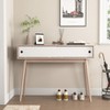 KTMBDW Entryway Table Modern Wood Narrow Console Table with Storage Hallway Table Sofa Tables for Front Door Corridor - 2 of 4