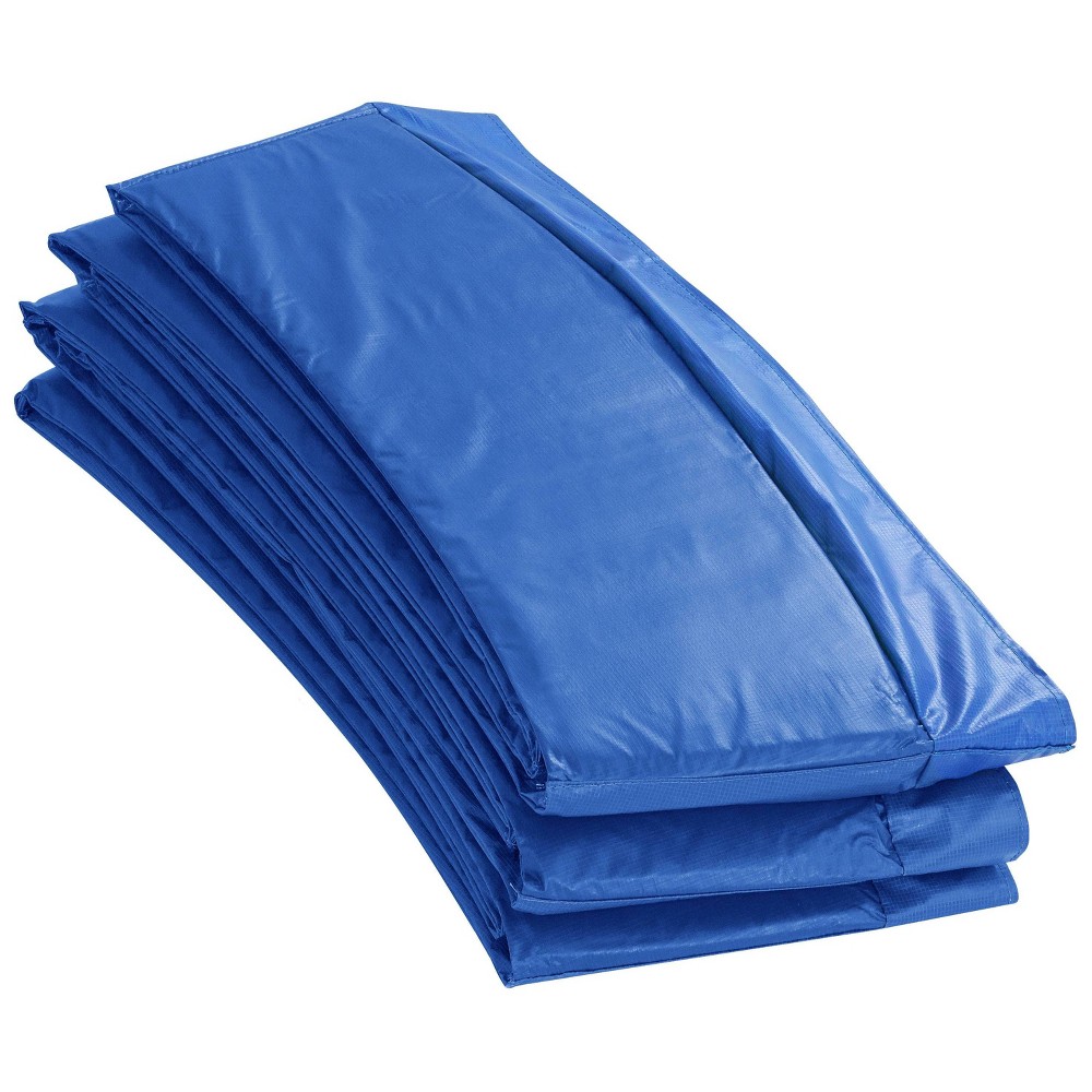 Machrus Upper Bounce Trampoline Super Spring Cover Safety Pad, Fits 10&#39; Round Trampoline Frame - Blue