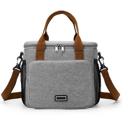 Insulated Lunch Box for Men Women Double Layer Reusable Lunch Bag