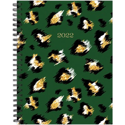 2022 Weekly Planner Softcover 8.5"x11" Leopard - Willow Creek Press