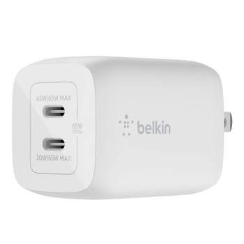 Belkin 2-Port 65W USB-C Power Delivery Wall Charger