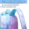 HTUTWOO Primary Middle School Book Bags For Teens Kindergarten,  Waterproof Lightweight Durable,17 Inch Water Resistant Travel Back to School Backpack - 3 of 4