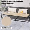 Crestlive Products Patio Outdoor Bench Cushion with Ties - 4 of 4