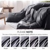 Set of 3 Duvet Cover Set, King Size, 100 Organic Cotton, Linen Feel, Luxury Soft Breathable with Zipper Closure - 4 of 4