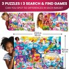 QUOKKA 100 Piece Puzzles for Kids Ages – 3XSET Puzzles for Kids Ages 4-6 – Search & Find Mermaids Unicorns Kid Activities - 2 of 4