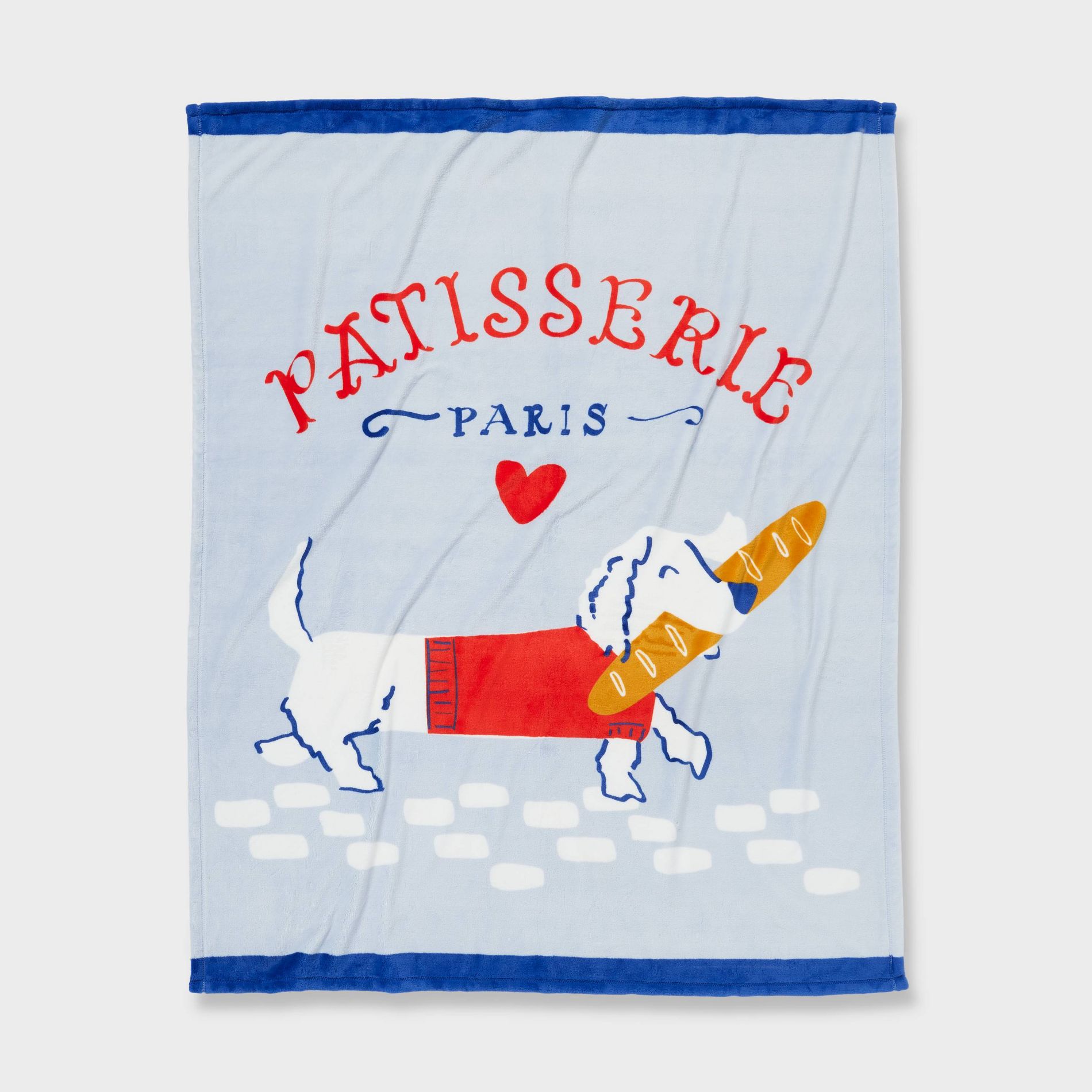 Patisserie Pet Shoppe Animal Kids' Throw Blanket Blue - Pillowfort™