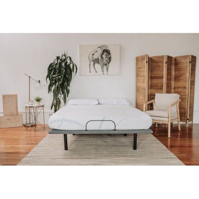 MAXZZZ  8 inch Twin Memory Foam Mattress in White