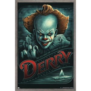Trends International IT - Pennywise Derry Framed Wall Poster Prints - 1 of 4