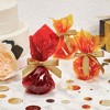 Juvale 100-Pack Twist Tie Bows, Metallic Gold Pre-Tied Satin Ribbon for Gift Wrap Bags, Party Favors, Baked Goods 2.5x3 in - 3 of 4