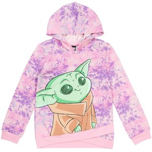 Star Wars The Child Girls Hoodie Toddler to Big Kid  - 1 of 4