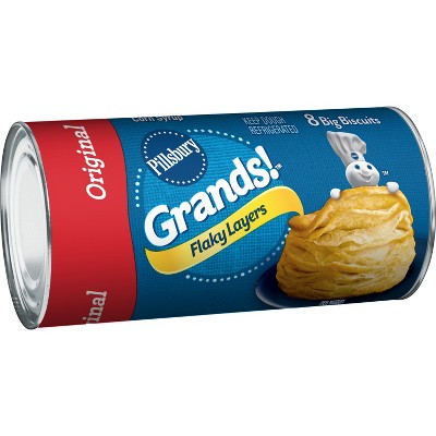 Pillsbury Grands! Flaky Layered Biscuits - 8ct : Target