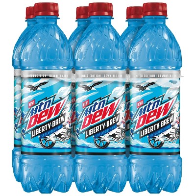 Mountain Dew Liberty Brew 6pk169 Fl Oz Bottles Brickseek - mountain dew voodew walmart