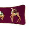 C&F Home 8" x 20" Bright Deer Quilted Pillow - 2 of 3