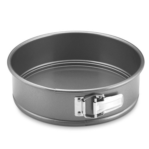 Choice 8 x 3 Non-Stick Aluminized Steel Springform Cake Pan