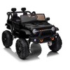 Electric Ride On Car, 24V 2 Seats for Kids, with Remote Control, 4WD Spring Suspension, 2 Speeds, Music, for 3+ - 3 of 4