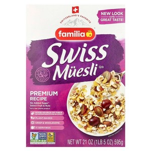 Familia Swiss Muesli, Premium Recipe 21 oz - 1 of 2