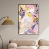 Art Remedy Cockatoo in Pastel Beach Life Inspired Wall Art Framed - 2 of 4