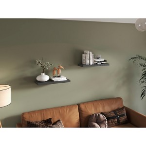31.5" Wide Floating Shelves Set of 2 - 1 of 4