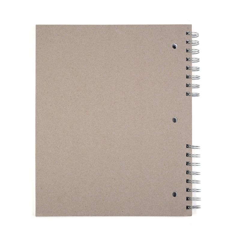 Altitude 200pg 1 Subject College Ruled Notebook 11&#34;x9&#34; Split Wire Warm Gray Arch, 5 of 6