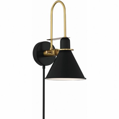 Crystorama Lighting Medford 1 - Light Sconce in  Matte Black