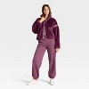 Women's Faux Fur PU Trim Jacket - JoyLab™ - 3 of 3