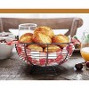 Regal Trunk & Co. Large Fruit Basket With Banana Hanger, Rustic French Farmhouse Style, Pack 1