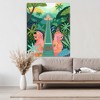 Stupell Industries Monkey Forest Stairs to Temple Canvas Art - 3 of 4