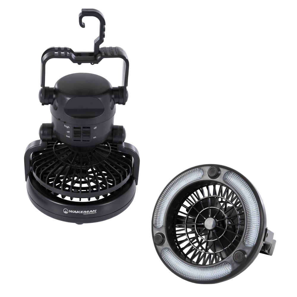 Whetstone 2-in-1 Tent LED Camping Ceiling Fan