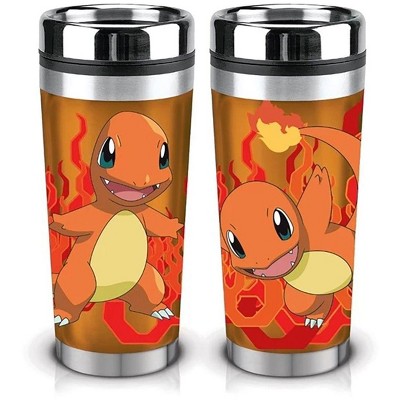 Just Funky Pokemon Pikachu Travel Mug - 16oz Bpa-free Car Tumbler