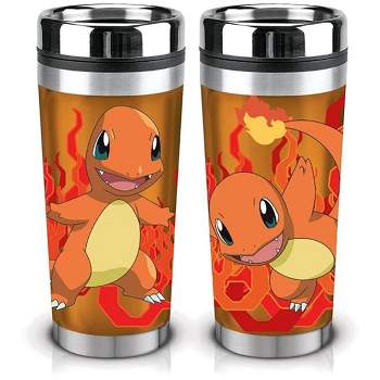 Pokemon Trainer Icons Twist Spout Plastic Water Bottle with