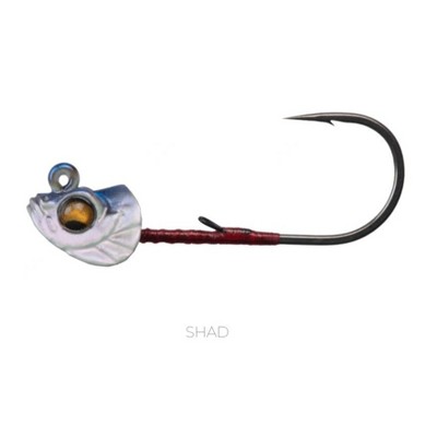 Megabass Okashira Head 3pk, Tennessee Shad, 1/16oz