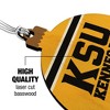 Kennesaw State KSU Stripes Wood Christmas Tree Holiday Ornament - 3 of 4
