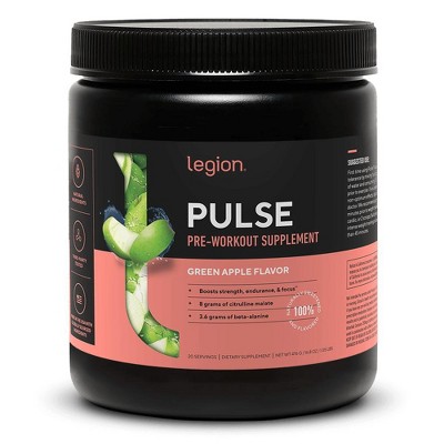 Pulse Pre-Workout Supplement Naturally Sweetened And Flavored