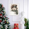 Old World Frosty The Snowman Wall Art for Living Room,Holiday Wall Art Print for Home Decor,Bedroom Wall Art by Jo Moulton - 2 of 4