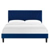 Modway Yasmine Channel Tufted Performance Velvet Queen Platform Bed - 3 of 4