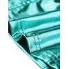 INSPIRE CHIC Women's Metallic Sleeveless Cut Out Party Holographic Crop Tank Tops - 4 of 4
