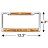 Minnesota Duluth Bulldogs Design Full Size Standard License Plate Metal Frame - 4 of 4