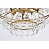 Elegant Lighting Ella 6 - Light Pendant in  Brass - 4 of 4