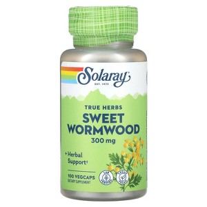 Solaray Sweet Wormwood, 300 mg, 100 VegCaps - 1 of 4