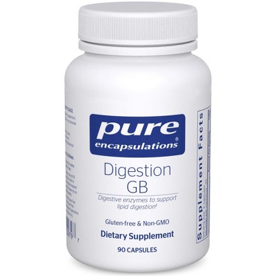 Pure Encapsulations Digestion GB - Digestive Enzyme Supplement to Support Gall Bladder and Digestion of Carbohydrates and Protein*