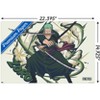 Trends International One Piece: Fishman Island - Roronoa Zoro Three Swords Unframed Wall Poster Prints - 3 of 4