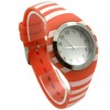 Olivia Pratt Stripped Silicone Band Women Watch - 3 of 4